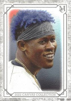 2022 Topps Museum Collection - Canvas Collection Reprints #CCR-37 Jazz Chisholm Jr. Front