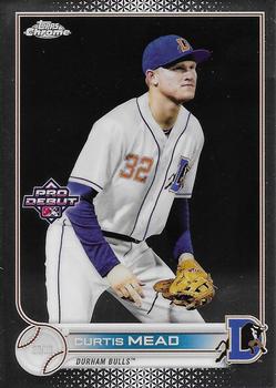 2022 Topps Pro Debut - Chrome #PDC-57 Curtis Mead Front