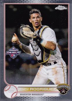 2022 Topps Pro Debut - Chrome #PDC-107 Endy Rodriguez Front