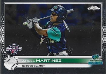2022 Topps Pro Debut - Chrome #PDC-188 Angel Martinez Front