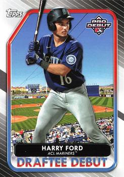 2022 Topps Pro Debut - Draftee Debuts #DB-8 Harry Ford Front
