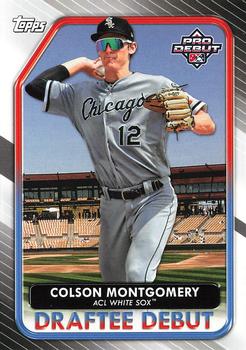 2022 Topps Pro Debut - Draftee Debuts #DB-10 Colson Montgomery Front