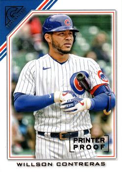 2022 Topps Gallery - Printer Proof #150 Willson Contreras Front