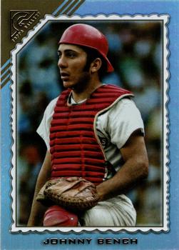 2022 Topps Gallery - Rainbow Foil #143 Johnny Bench Front