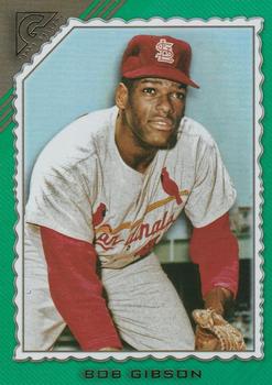 2022 Topps Gallery - Green #82 Bob Gibson Front