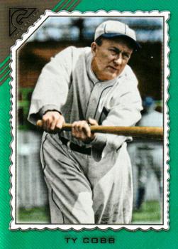 2022 Topps Gallery - Green #163 Ty Cobb Front