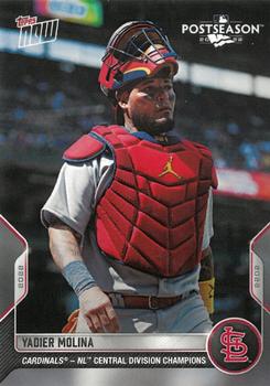 2022 Topps Now Postseason St. Louis Cardinals #PS-62 Yadier Molina Front