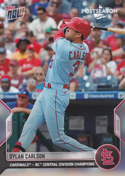 2022 Topps Now Postseason St. Louis Cardinals #PS-68 Dylan Carlson Front