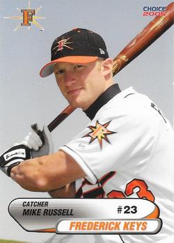 2005 Choice Frederick Keys #15 Mike Russell Front