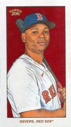 2022 Topps 206 - California / Early Hollywood Back #NNO Rafael Devers Front