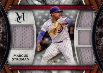 2022 Topps Museum Collection - Single-Player Primary Pieces Quad Relics #SPPPQR-MST Marcus Stroman Front