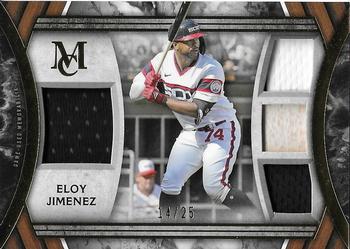 2022 Topps Museum Collection - Single-Player Primary Pieces Quad Relics Gold #SPPPQR-EJ Eloy Jimenez Front