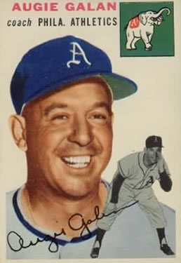 1954 Topps #233 Augie Galan Front