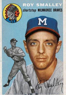 1954 Topps #231 Roy Smalley Front