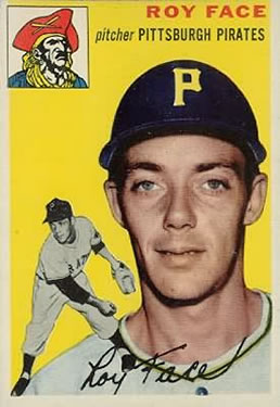 1954 Topps #87 Roy Face Front