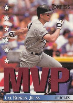 1994 Donruss - MVP #15 Cal Ripken Jr. Front