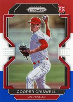 2022 Panini Prizm - Red/White/Blue Prizm #234 Cooper Criswell Front