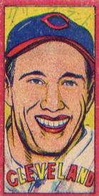 1950 U.S. Major League (JCM 125) #4623 Bob Feller Front
