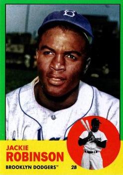 2022 Topps Archives - Green #42 Jackie Robinson Front