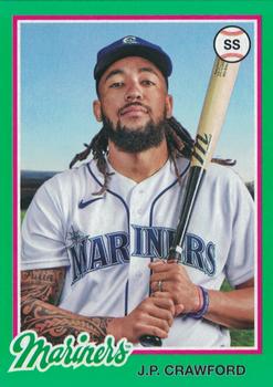 2022 Topps Archives - Green #106 J.P. Crawford Front