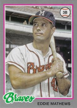 2022 Topps Archives - Silver #119 Eddie Mathews Front