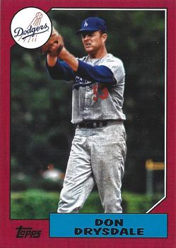 2022 Topps Archives - Red #278 Don Drysdale Front