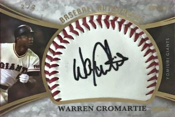 2021 Epoch JRFPA Official Baseball Card Set - Baseball Autographs #BA-WC Warren Cromartie Front