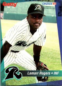 1995 Choice New Haven Ravens #NNO Lamarr Rogers Front
