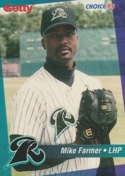 1995 Choice New Haven Ravens #NNO Mike Farmer Front