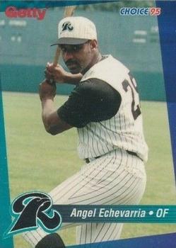 1995 Choice New Haven Ravens #NNO Angel Echevarria Front