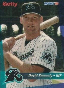 1995 Choice New Haven Ravens #NNO David Kennedy Front
