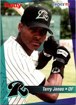 1995 Choice New Haven Ravens #NNO Terry Jones Front
