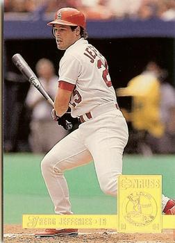 1994 Donruss - Special Edition #9 Gregg Jefferies Front