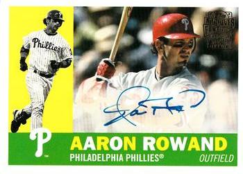 2022 Topps Archives - Fan Favorites Autographs #60FF-AR Aaron Rowand Front