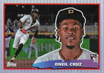 2022 Topps Archives - 1988 Topps Big Foil #88BF-4 Oneil Cruz Front