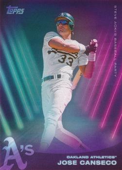 2022 Topps x Steve Aoki's Baseball Party #80 Jose Canseco Front