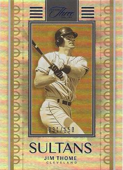 2022 Panini Three and Two - Sultans #S-4 Jim Thome Front