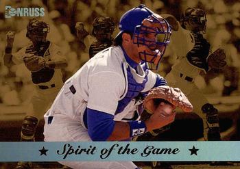 1994 Donruss - Spirit of the Game #4 Mike Piazza  Front