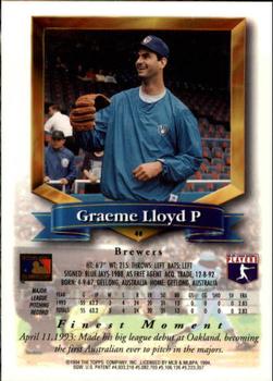 1994 Finest #48 Graeme Lloyd Back