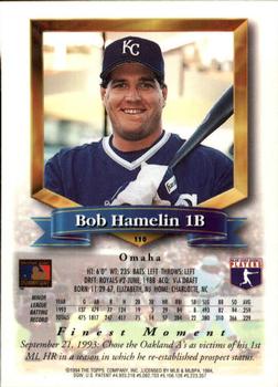 1994 Finest #110 Bob Hamelin Back