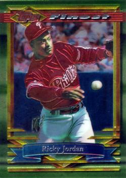 1994 Finest #297 Ricky Jordan Front