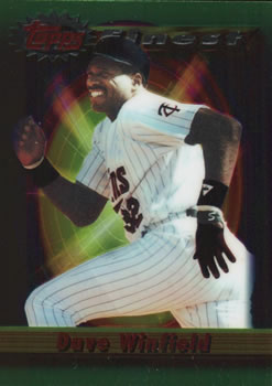 1994 Finest #215 Dave Winfield Front