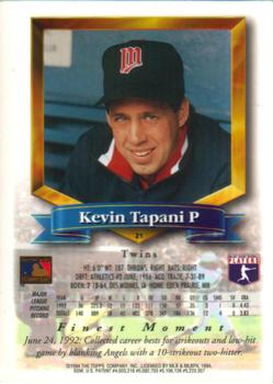 1994 Finest #21 Kevin Tapani Back