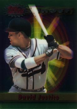 1994 Finest #233 David Justice Front