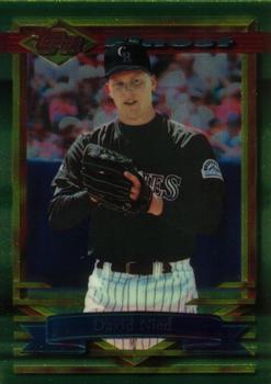1994 Finest #282 David Nied Front