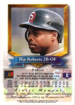 1994 Finest #363 Bip Roberts Back