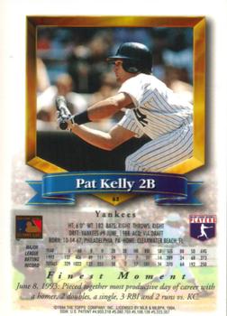1994 Finest #63 Pat Kelly Back