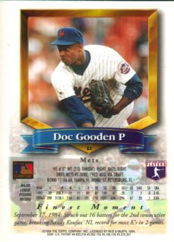 1994 Finest #82 Doc Gooden Back