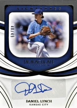 2022 Panini Immaculate - Immaculate Signatures #IS-DL Daniel Lynch Front