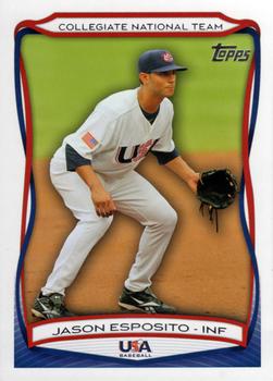 2010 Topps USA Baseball #USA-27 Jason Esposito  Front